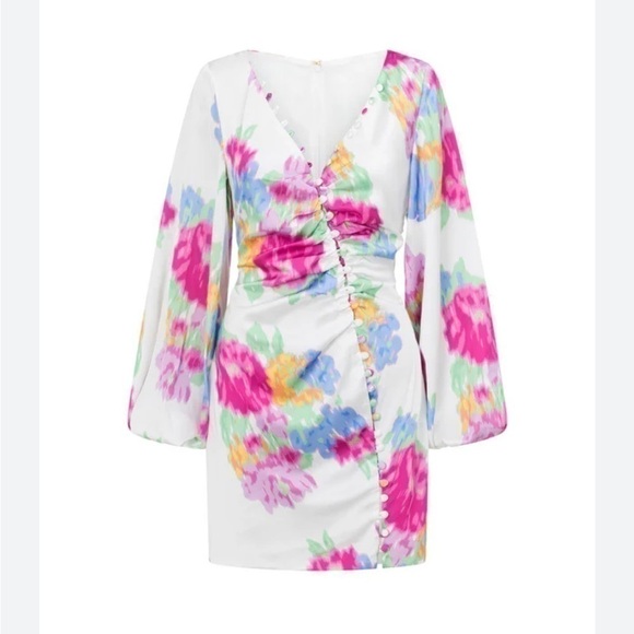 Sabo skirt irena dress brand new with tags xs floral - Picture 3 of 9